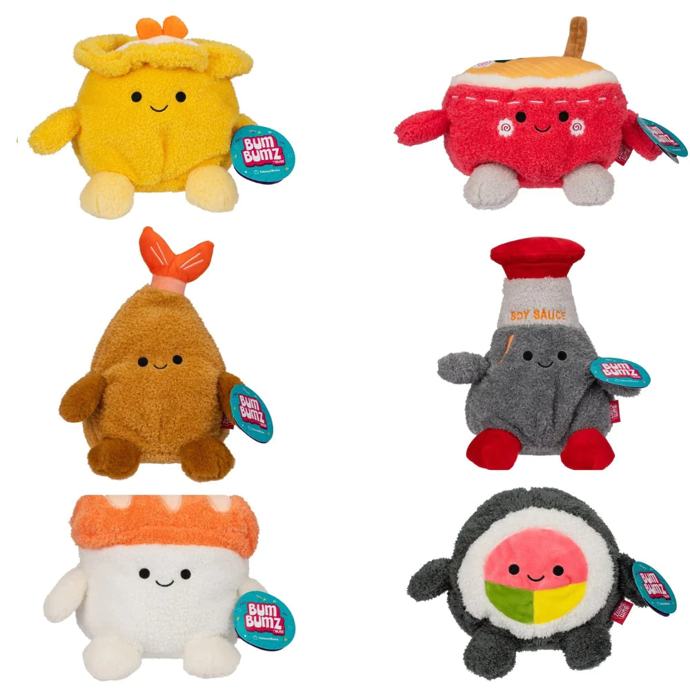 Buy Bum Bumz Takeout 4.5 inch Plush Assortment Online Australia — Minitopia