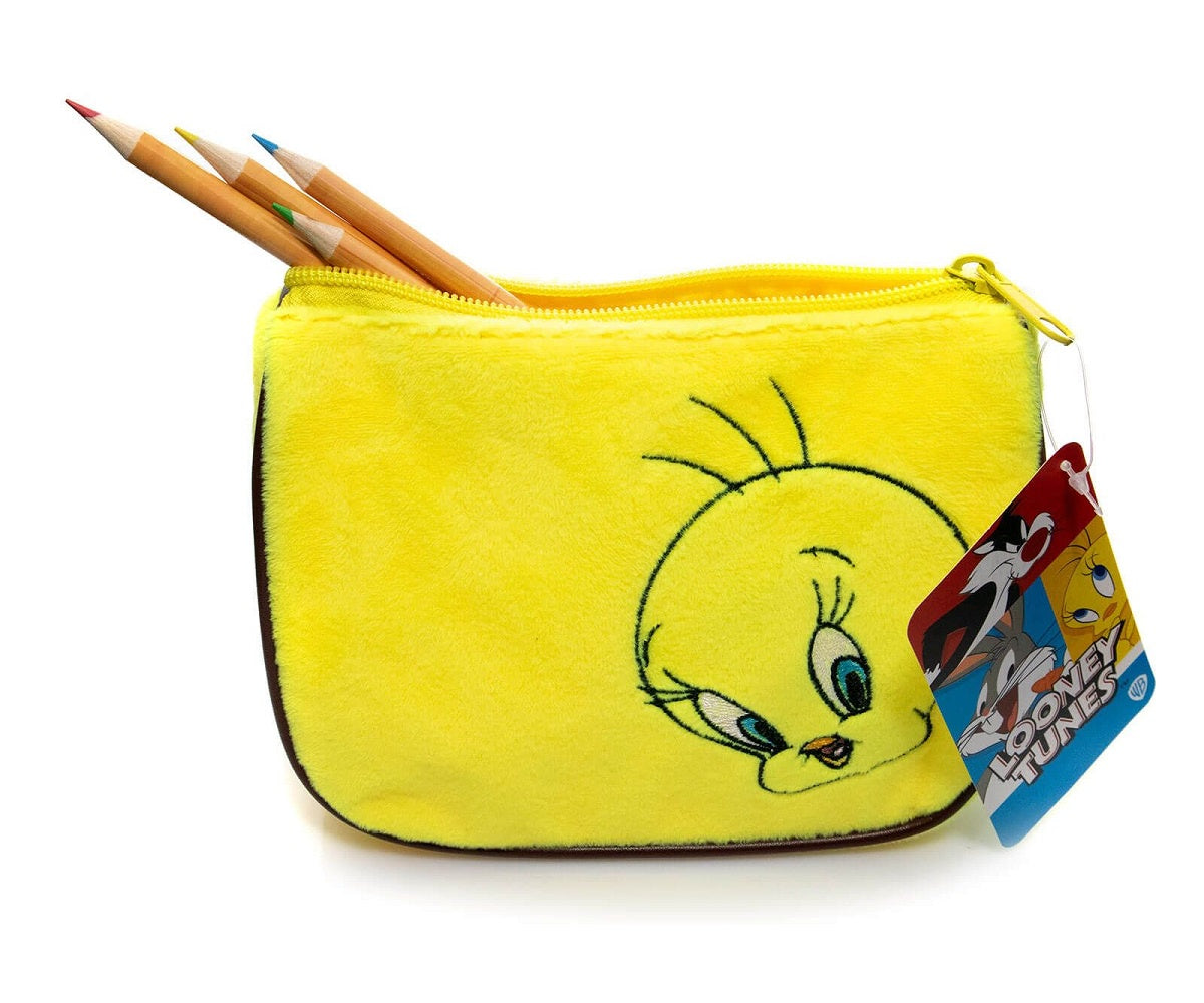 Buy Looney Tunes Tweety Bird Plush Pencil Case Online Australia