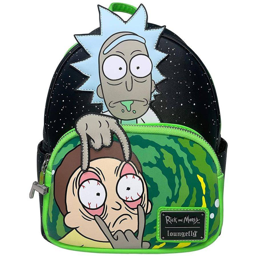 Rick Morty Rick Morty Glow in the Dark Mini Backpack RS