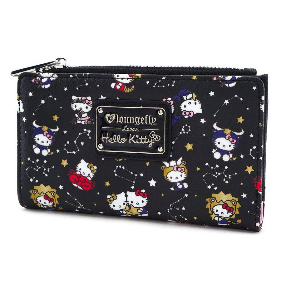 Loungefly Hello Kitty Gingham Cosplay Flap Wallet