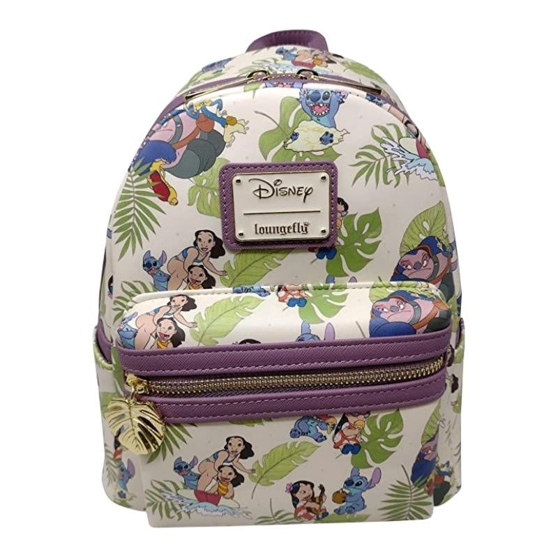 Purple Disney's Lilo & Stitch Stationery Backpack