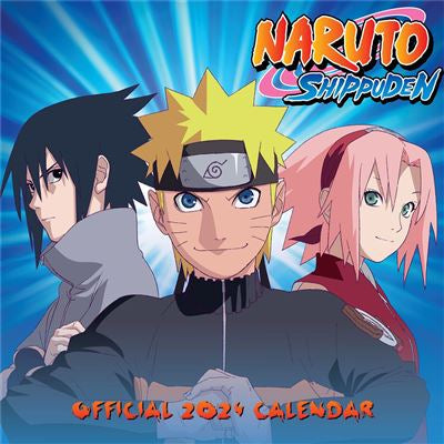 Naruto Shippuden - 2024 Square Wall Calendar