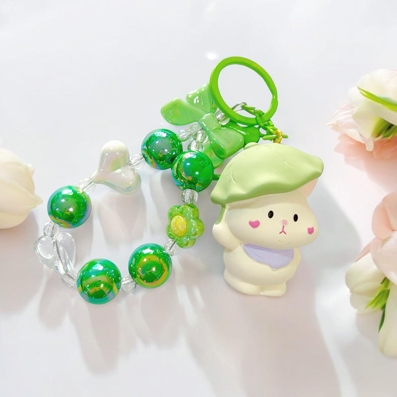 Chibi Bunny Vinyl Keychain Assorted