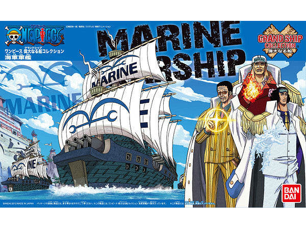 One Piece - Grand Ship Collection - Marine Warship