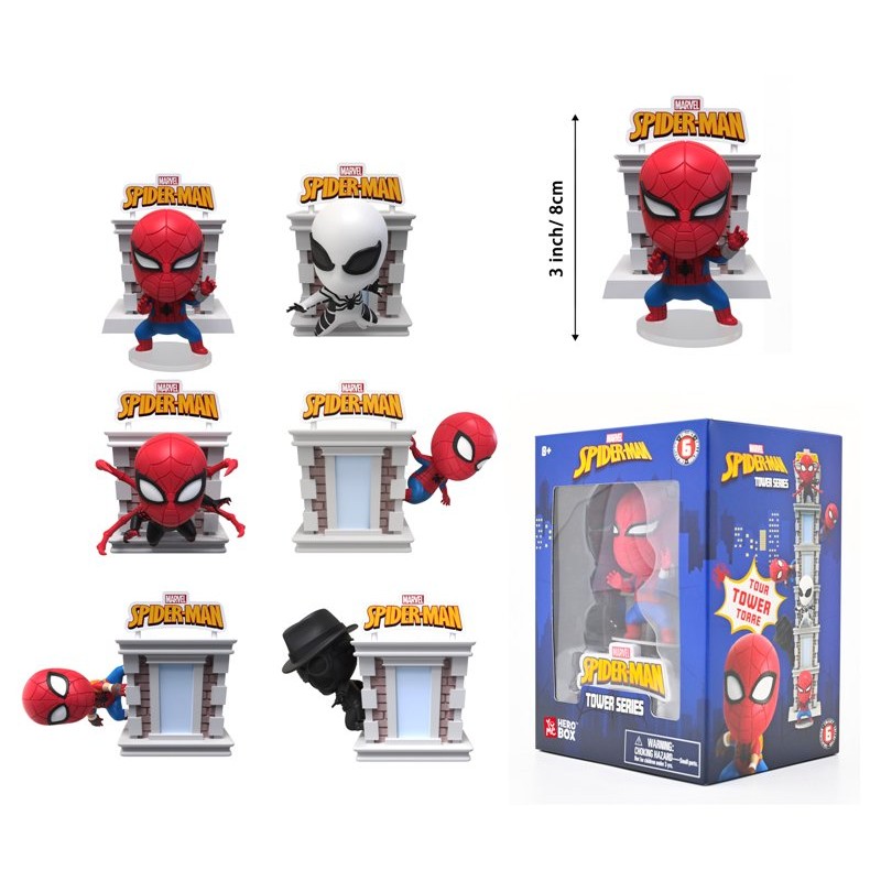 Marvel - YUME Spider-Man Hero Box - Tower Series Assortment