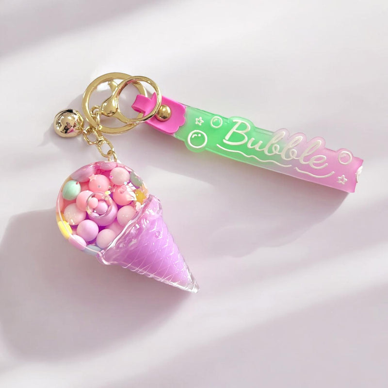 Bubble Tea Ice Cream Keychain Assortment