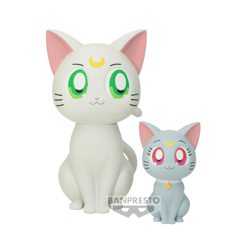 Sailor Moon: Cosmos The Movie - Sofvimates - Artemis & Diana Figures