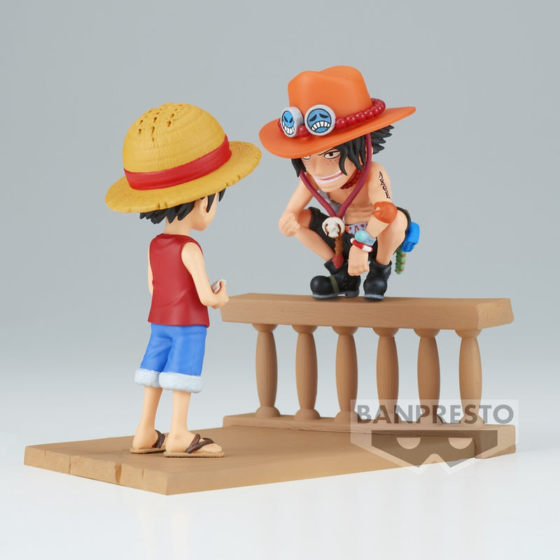 One Piece - World Collectable Figure Log Stories - Monkey D. Luffy & Portgas D. Ace