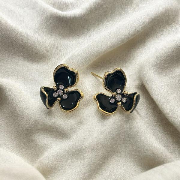 Trina Flower Stud Earrings