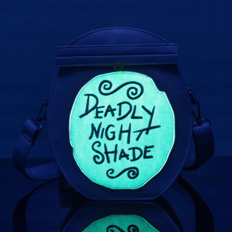 Nightmare Before Christmas - Deadly Night Shade Bottle Crossbody Bag [RS]