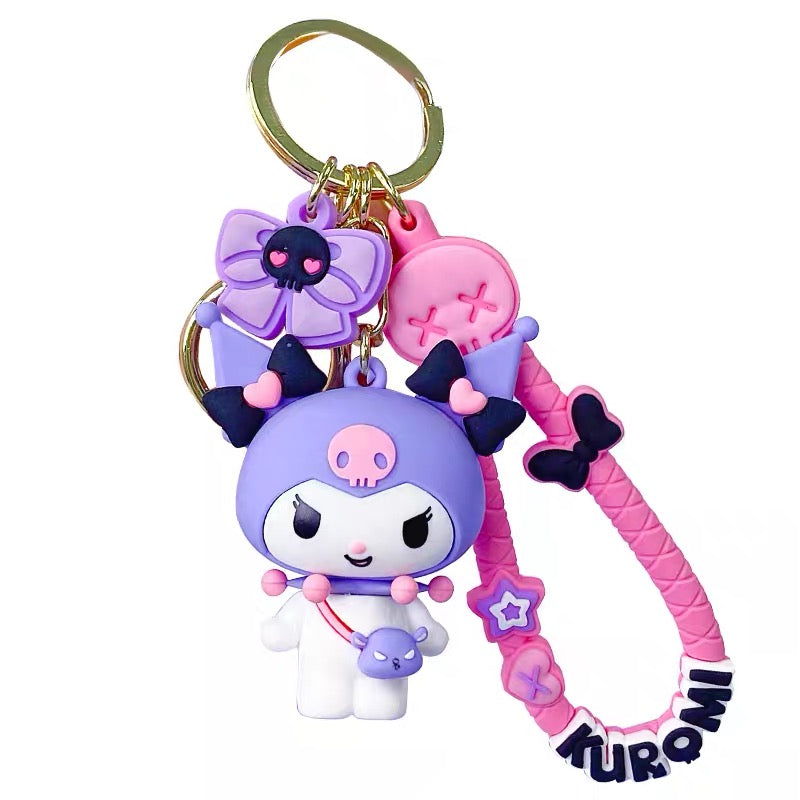 Sanrio - My Melody & Kuromi Vinyl Keychain