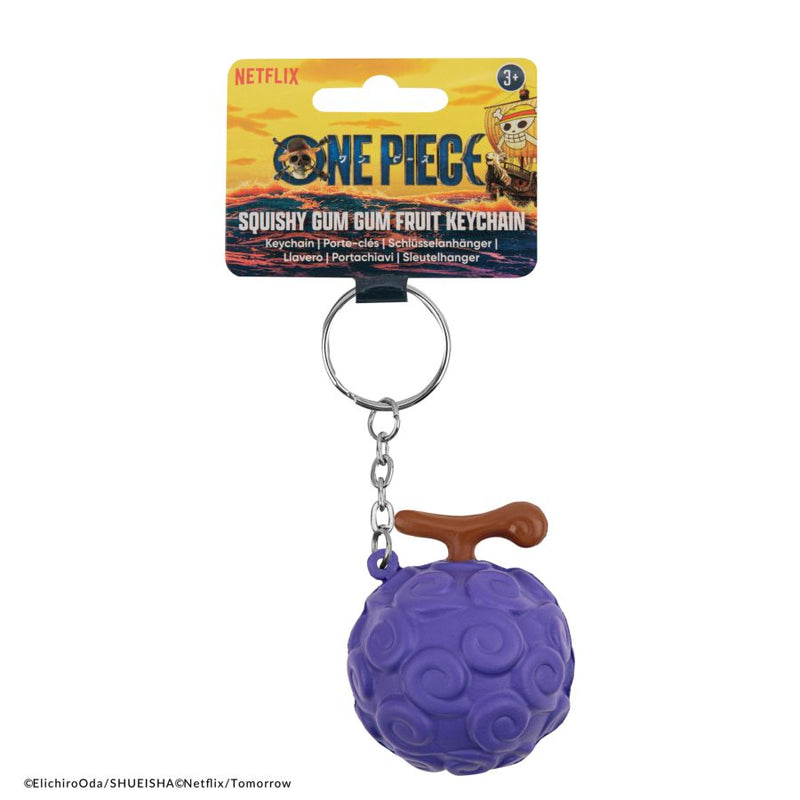 One Piece - Squishy Gum Gum Fruit Keychain