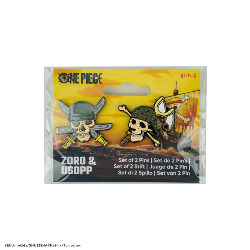 One Piece (2023) - Zoro & Usopp Set of 2 Pins