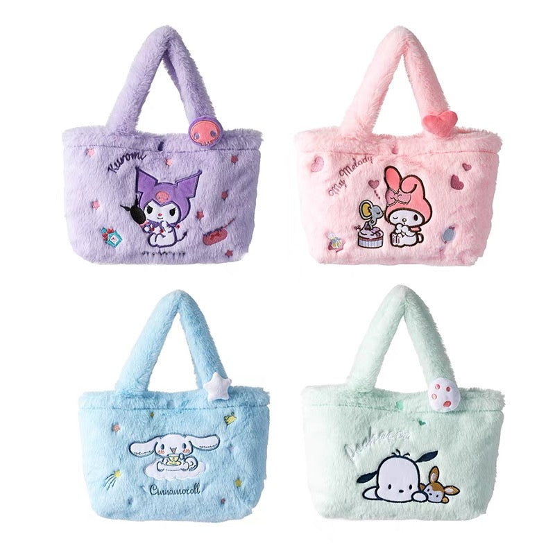 Buy Sanrio Plush Tote Bag Assortment Online Australia — Minitopia