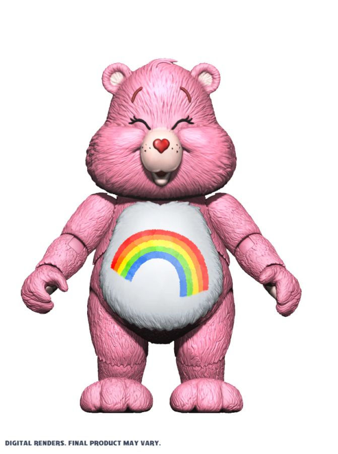 RARE Care Bears Cheer Rainbow Burst high quality Bear Hidden Dissectibles Collectible Figure