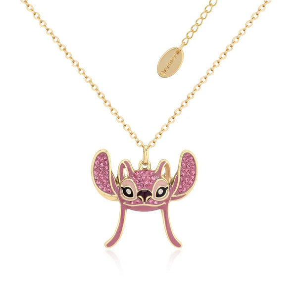 Disney: Lilo and Stitch - Crystal Angel Necklace (Gold)