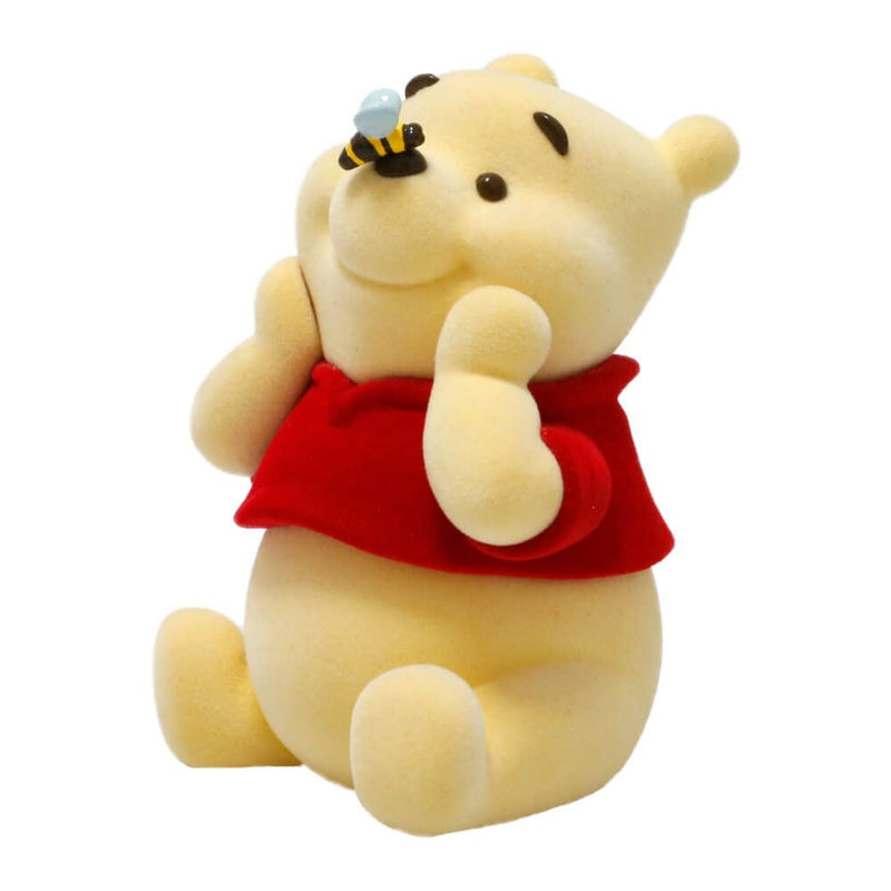 Disney - Winnie The Pooh Flocked Figurine