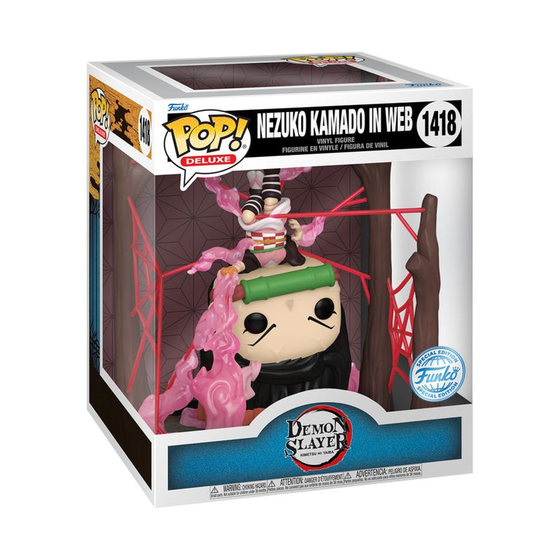 Demon Slayer - Nezuko Kamado in Web Glow Pop! Deluxe [RS]