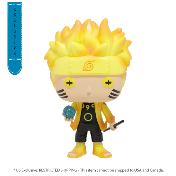 Naruto: Shippuden - Naruto (Six Path) Glow US Exclusive Pop! Vinyl