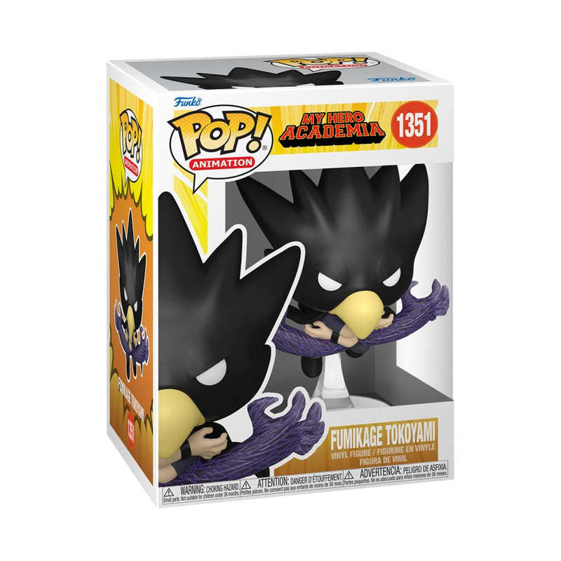 My Hero Academia - Fumikage Tokoyami (Fallen Angel) US Exclusive Glow Pop! Vinyl [RS]