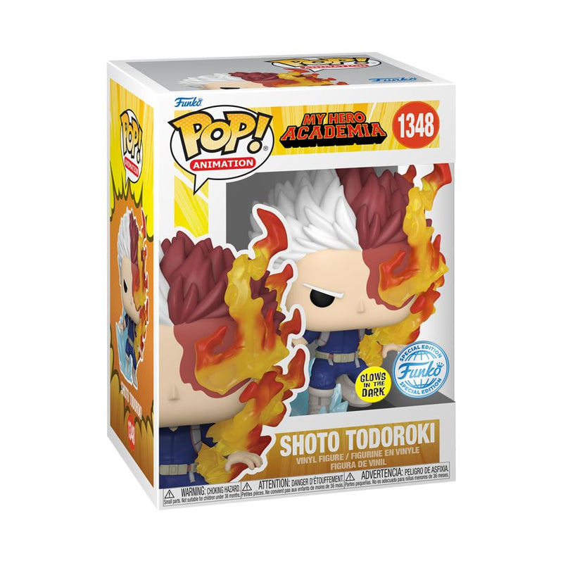 My Hero Academia - Shoto Todoroki US Exclusive Glow Pop! Vinyl [RS]