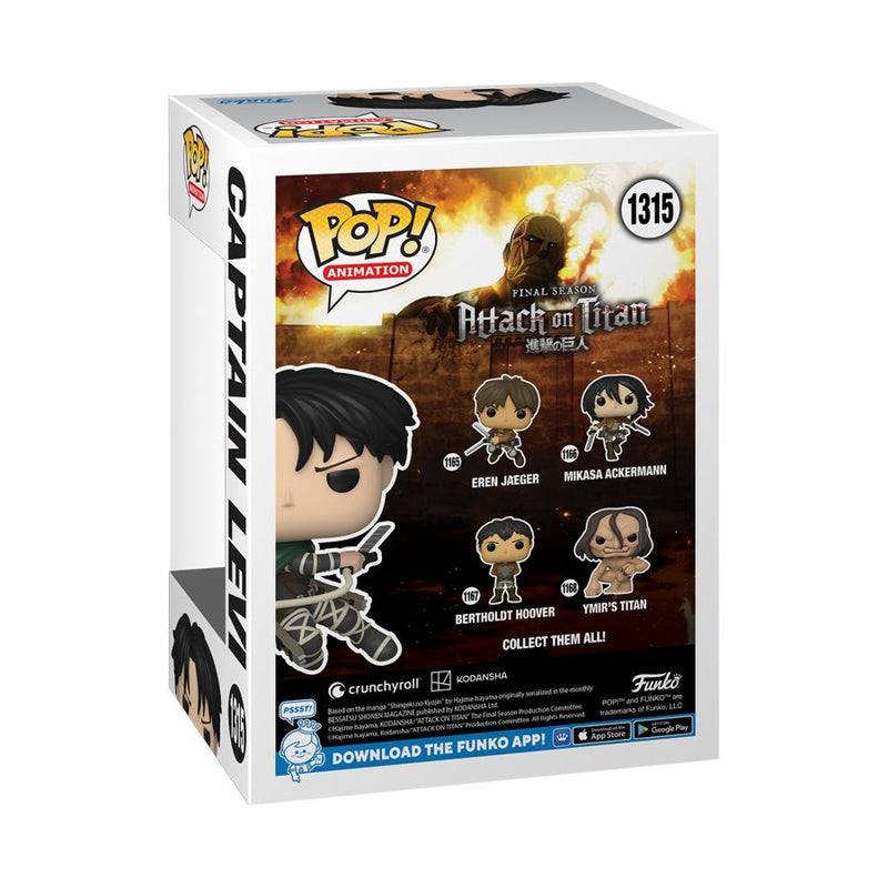 Attack on titan levi hot sale pop