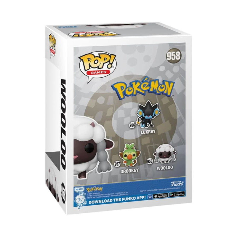 Pokemon - Wooloo Pop! Vinyl [RS]