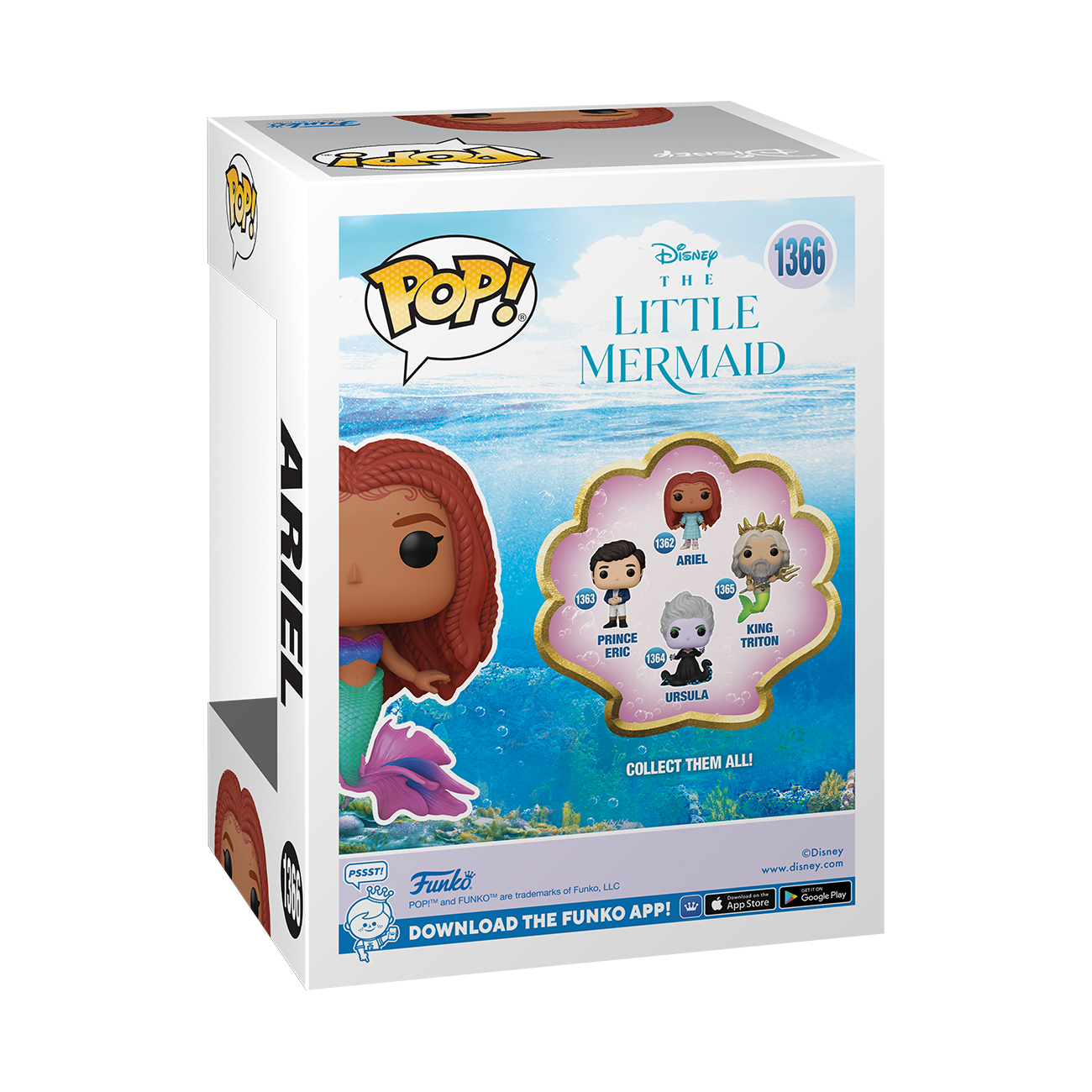 The Little Mermaid 2023 Ariel As Mermaid Sdcc 2023 Pop Vinyl [rs]