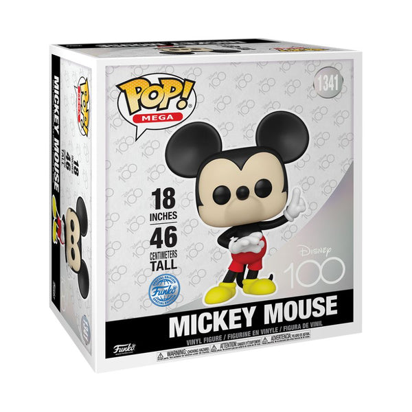 Disney: D100 - Mickey Mouse 18" Mega Pop! Vinyl US Exclusive [RS]