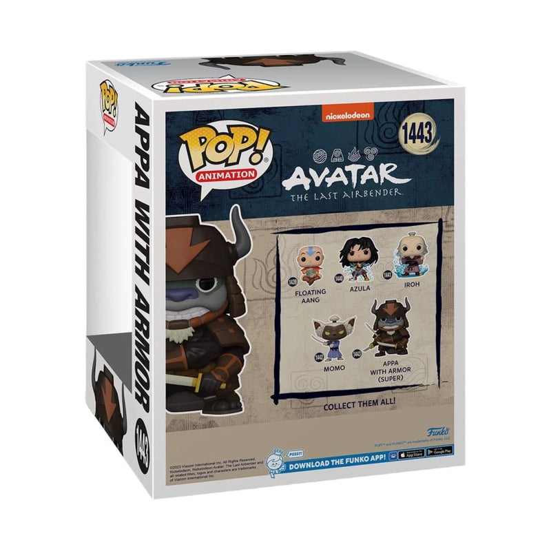 Avatar the Last Airbender - Appa with Armor 6" Pop! Vinyl