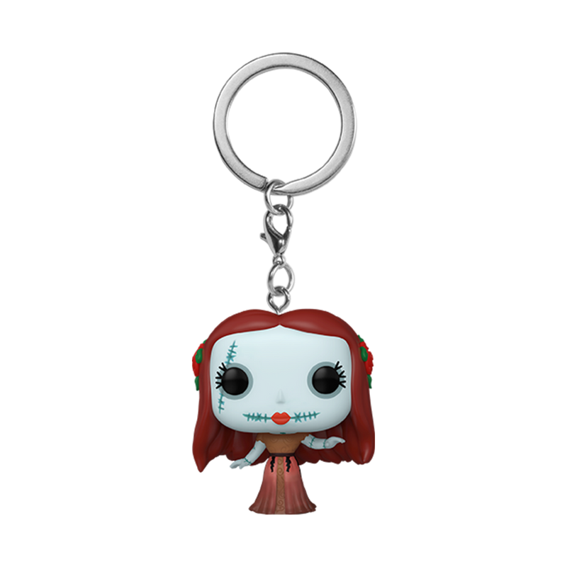 The Nightmare Before Christmas 30th Anniversary - Formal Sally Pocket Pop! Keychain