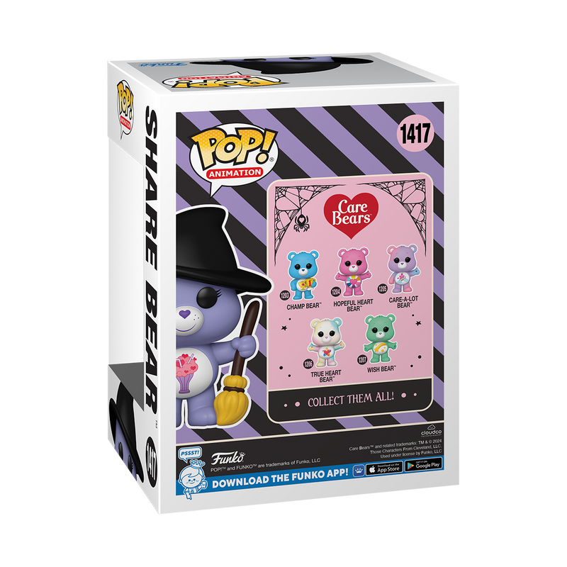 Care Bears - Share Bear Witch Pop! Vinyl NYCC 2024 [RS]