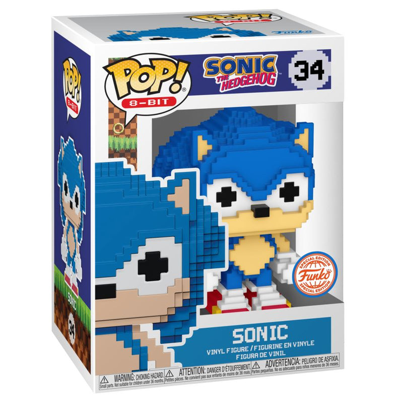 Sonic the Hedgehog - Sonic 8-Bit US Exclusive Pop! Vinyl [RS]