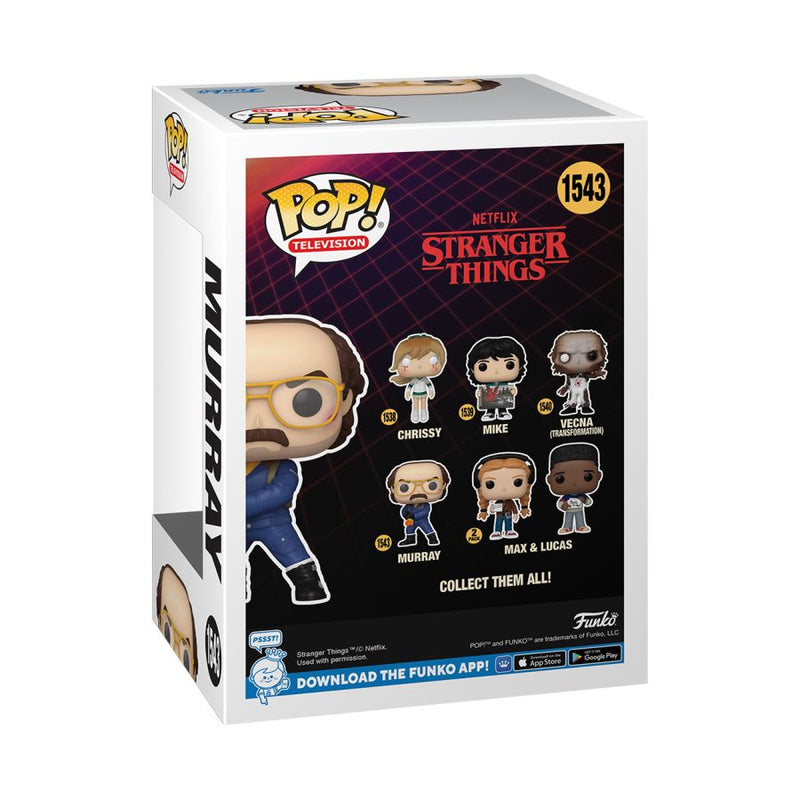 Stranger Things - Murray Bauman with Flamethrower Pop! Vinyl