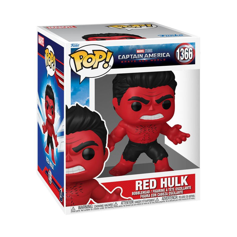 Captain America: Brave New World - Red Hulk 6" Pop! Vinyl