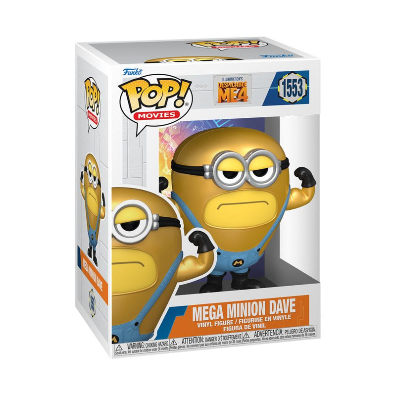 Despicable Me 4 - Mega Minion Dave Pop! Vinyl