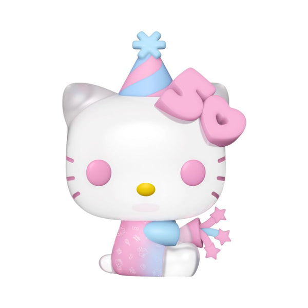 Hello Kitty 50th - Hello Kitty with Party Hat Exclusive Pop! Vinyl [RS]