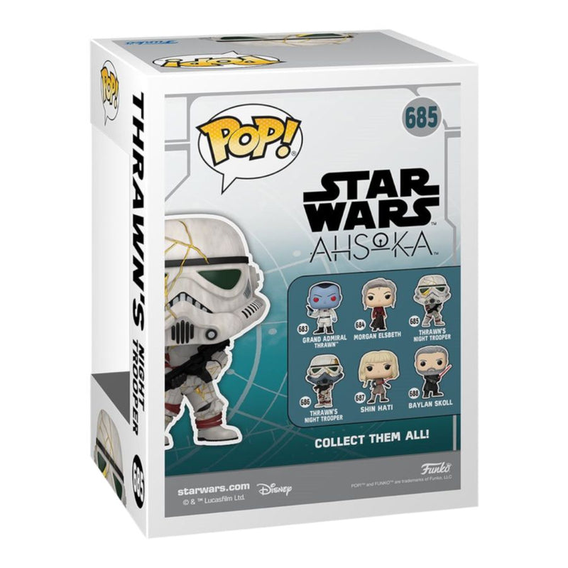 Star Wars: Ahsoka (TV) - Thrawn's Night Trooper (White/Gold Helmet) Pop! Vinyl