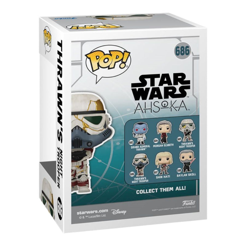 Star Wars: Ahsoka (TV) - Thrawn's Night Trooper (White/Grey Helmet) Pop! Vinyl