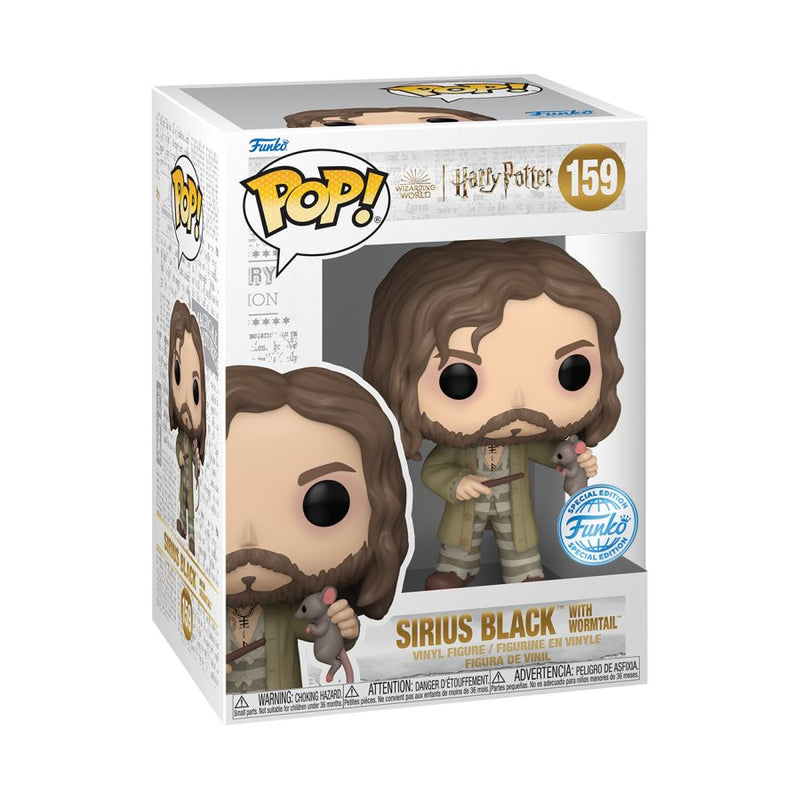 Harry Potter - Sirius Black with Wormtail Pop! Vinyl [RS]