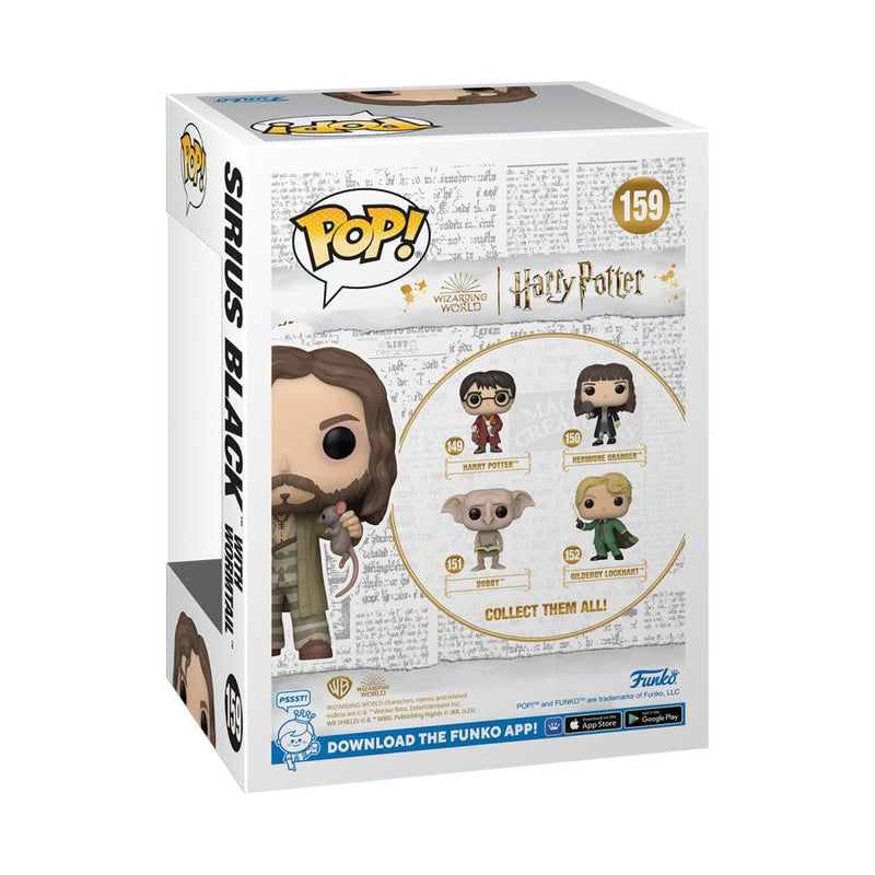 Harry Potter - Sirius Black with Wormtail Pop! Vinyl [RS]