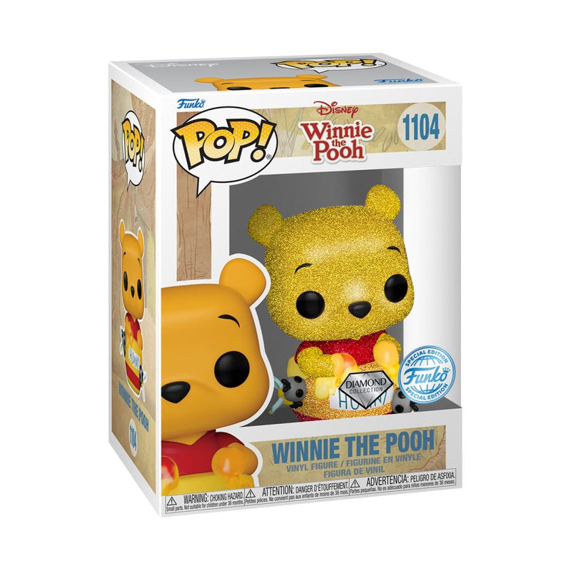 Winnie the Pooh - Winnie the Pooh Diamond Glitter Pop! Vinyl [RS]