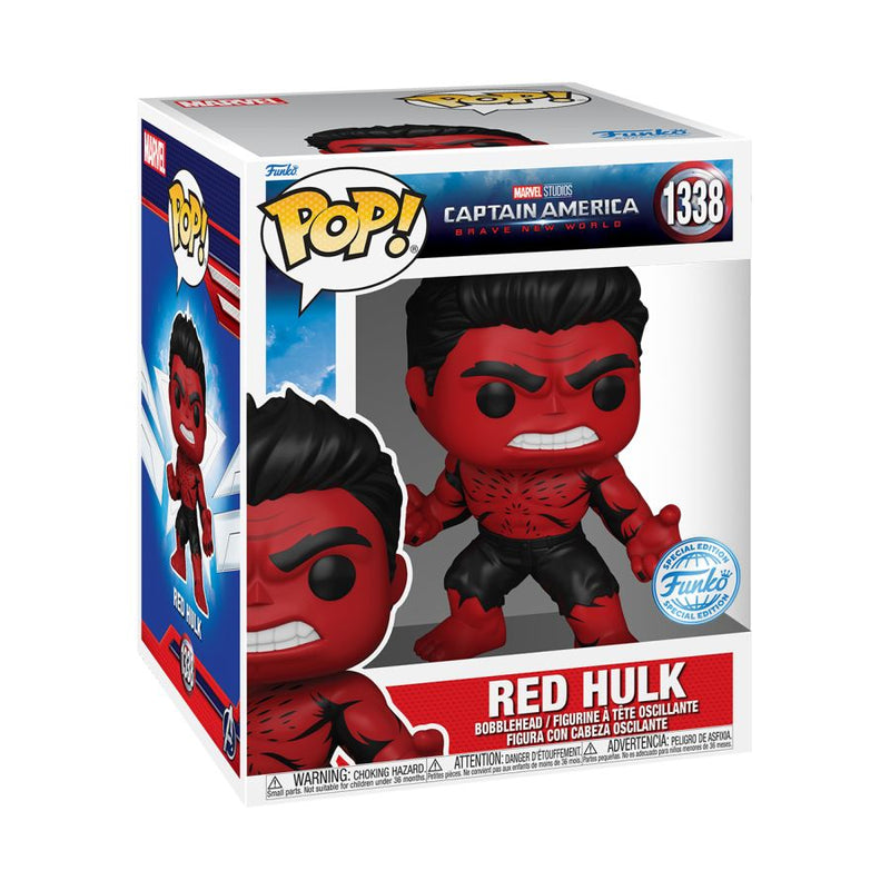 Captain America: Brave New World - Red Hulk 6" Deco Pop! Vinyl [RS]