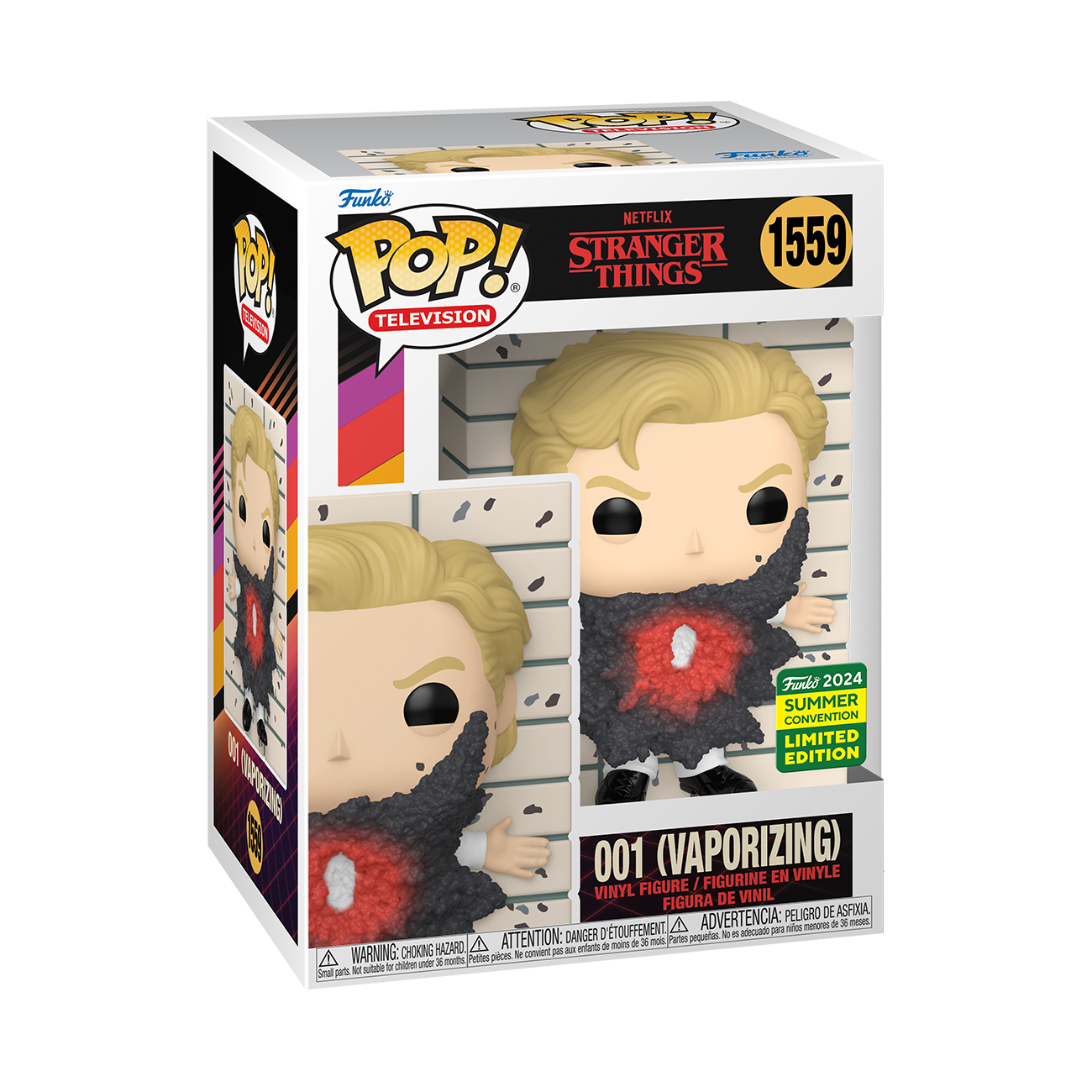 Buy Stranger Things Number One Vaporizing SDCC 2024 Pop Vinyl [RS