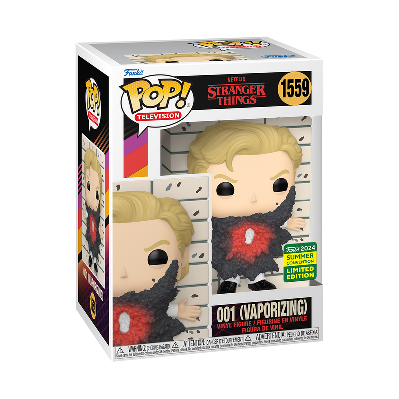 Stranger Things - Number One Vaporizing SDCC 2024 Pop Vinyl [RS]