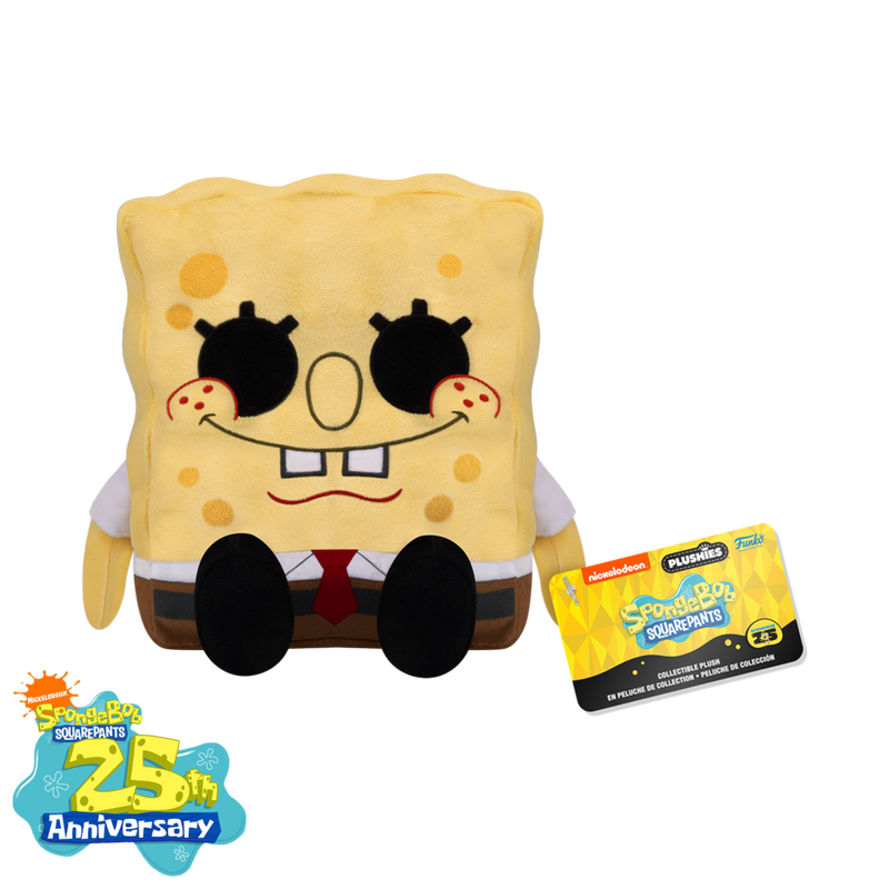 Spongebob: 25th Anniversary - Spongebob 7" Pop! Plush