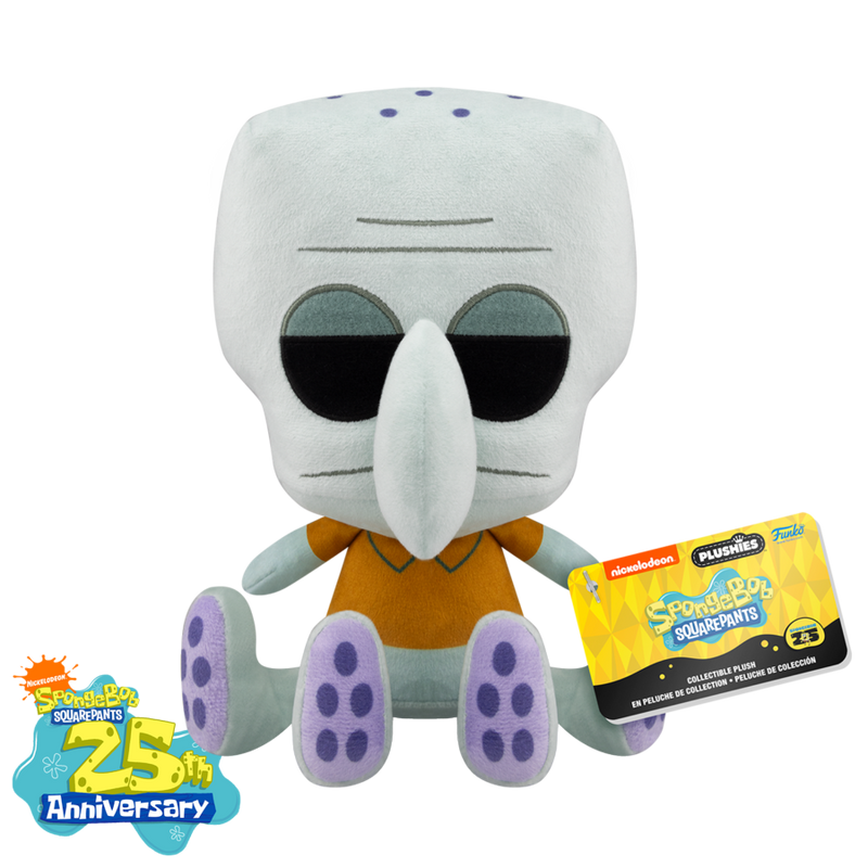 Spongebob: 25th Anniversary - Squidward 7" Pop! Plush