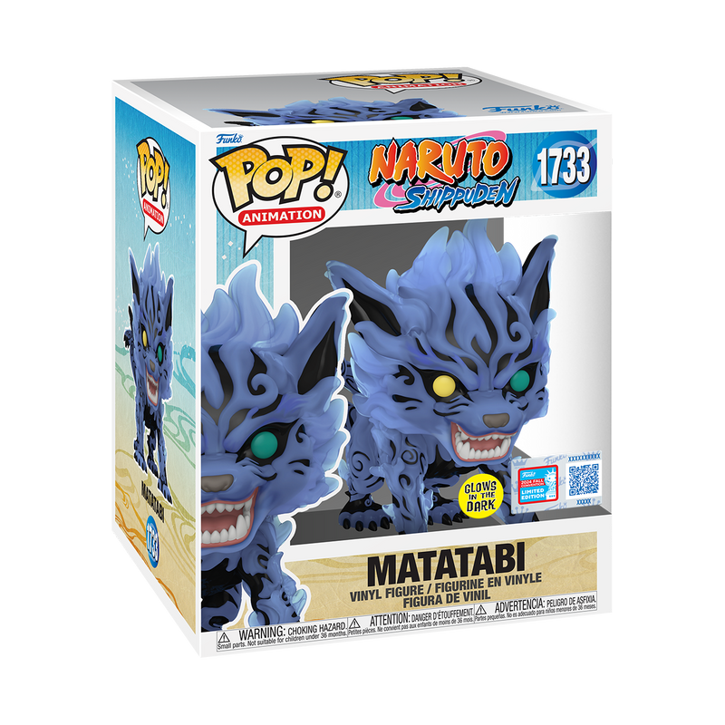 Naruto - Matatabi (Glow) 6" Pop! Vinyl NYCC 2024 [RS]