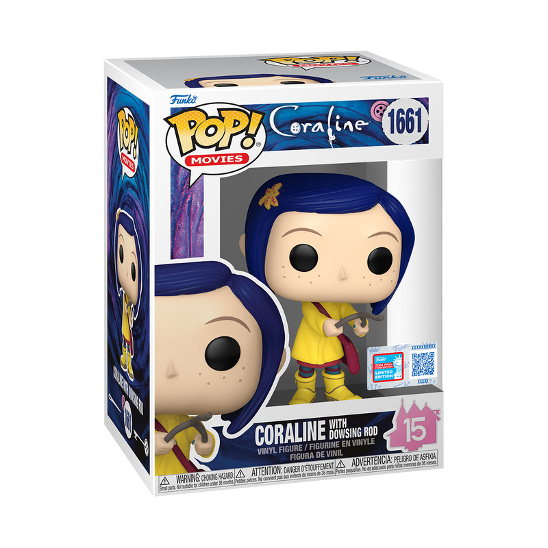 Coraline - Coraline (with Dowsing Rod) Pop! Vinyl NYCC 2024 [RS]