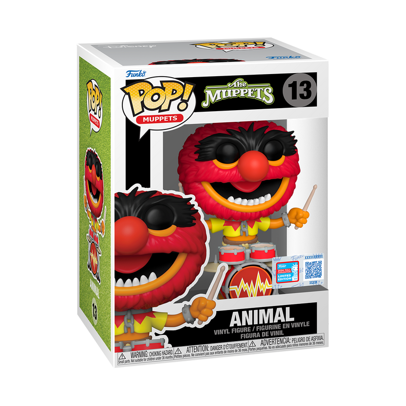 Muppets (2024) - Animal on Drums Pop! Vinyl NYCC 2024 [RS]